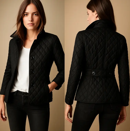 Isla | Women Button Front Quilted Jacket