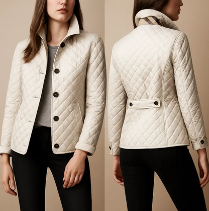 Isla | Women Button Front Quilted Jacket