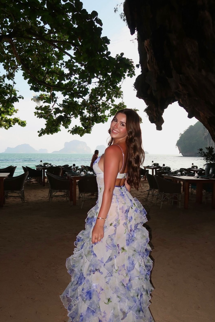 Annika | Women’s Ruffled Wedding Guest Dress