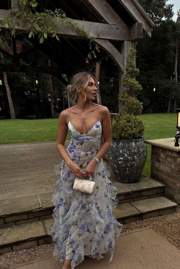 Annika | Women’s Ruffled Wedding Guest Dress