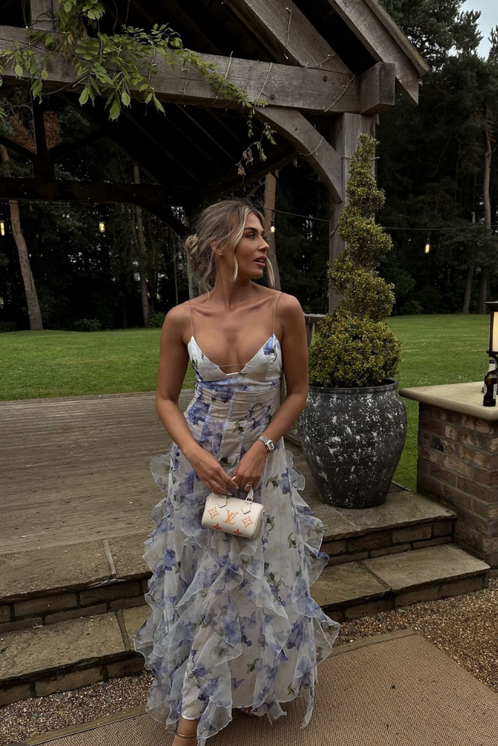 Annika | Women’s Ruffled Wedding Guest Dress