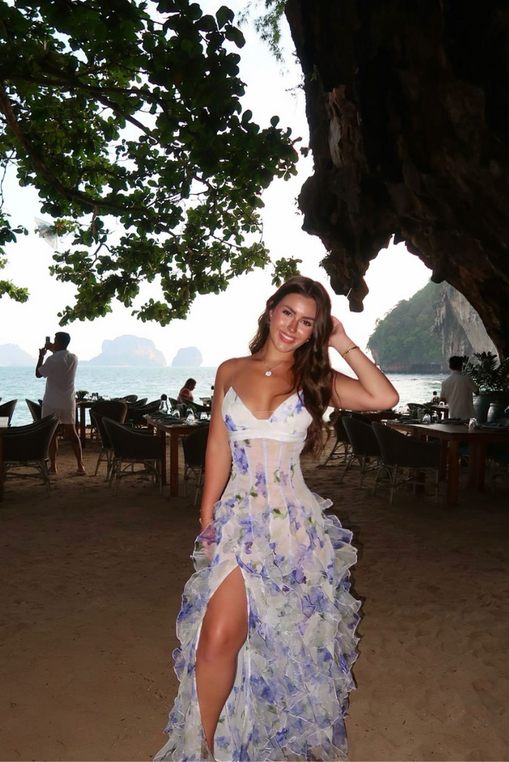 Annika | Women’s Ruffled Wedding Guest Dress