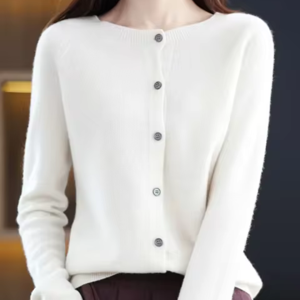 Lennox | Women’s Elegant Knitted Cardigan with Buttons