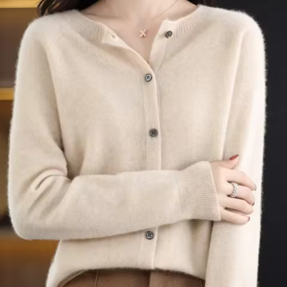Lennox | Women’s Elegant Knitted Cardigan with Buttons