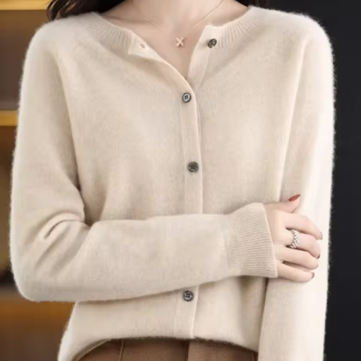 Lennox | Women’s Elegant Knitted Cardigan with Buttons