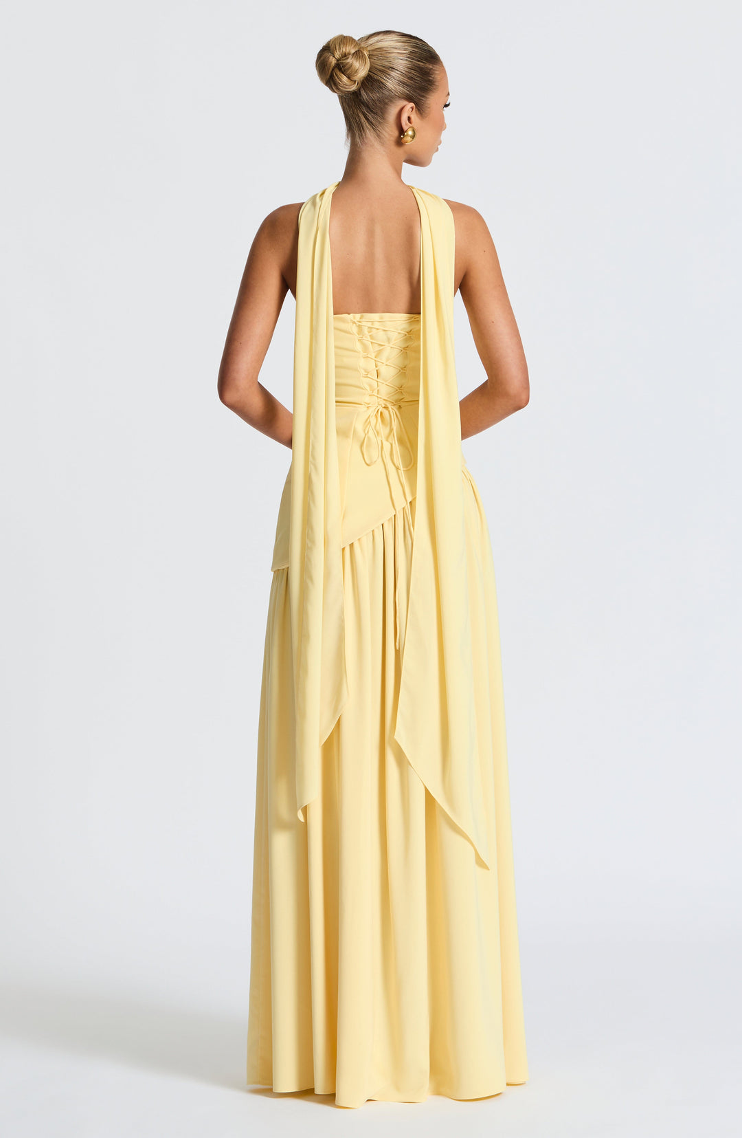 Coraline | Women’s Strapless Maxi Wedding Guest Dress