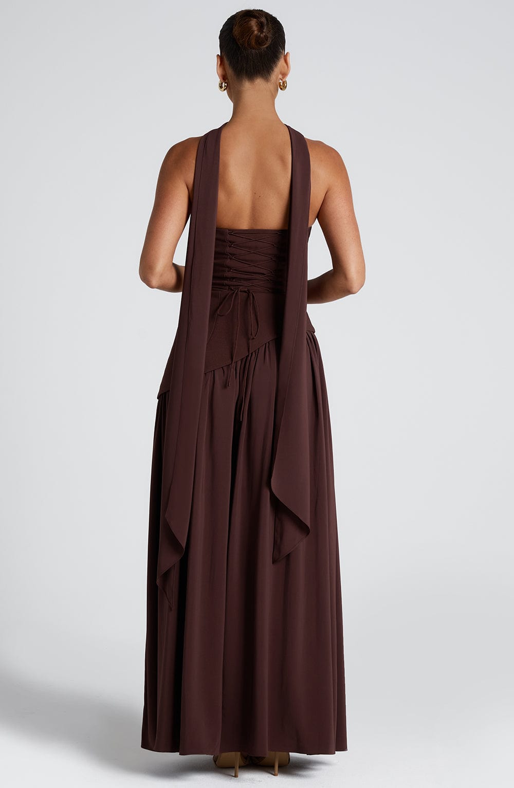 Coraline | Women’s Strapless Maxi Wedding Guest Dress
