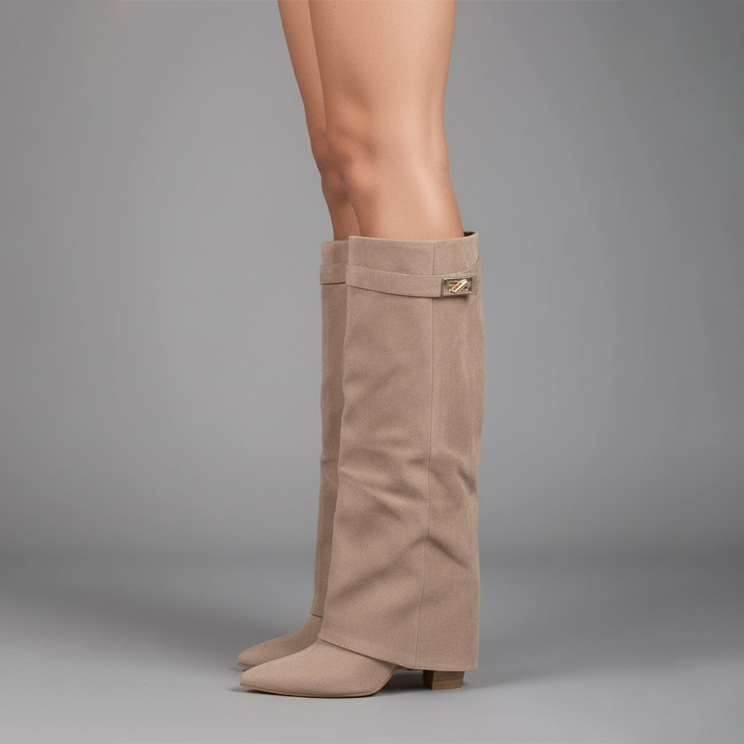 Sorcha | Women's Elegant Knee High Suede Boots