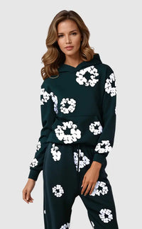 Deirdre | Women's Casual Floral Hoodie