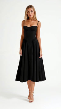 Maeve | Women's Elegant Flared Midi Dress