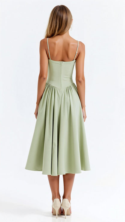 Maeve | Women's Elegant Flared Midi Dress