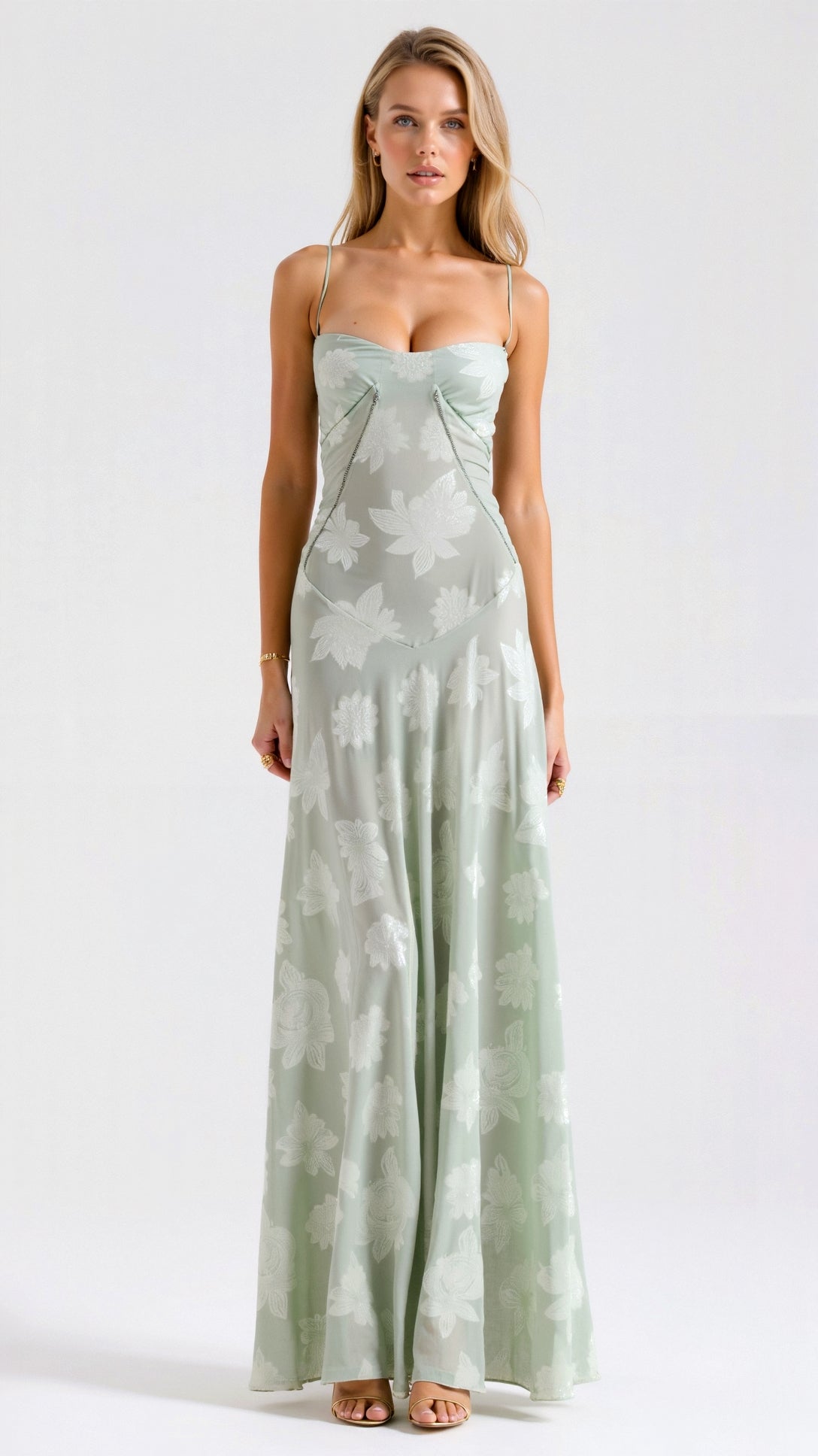 Kendra | Women’s Floral Wedding Guest Maxi Dress