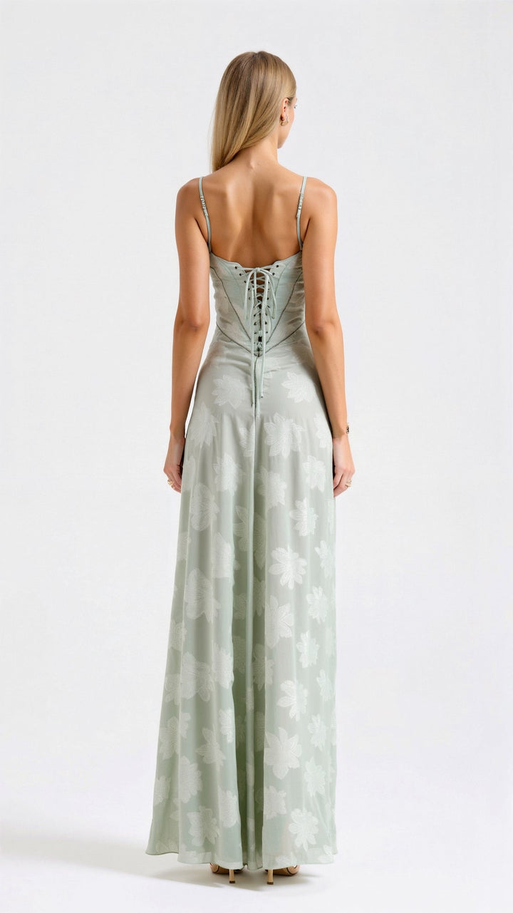 Kendra | Women’s Floral Wedding Guest Maxi Dress