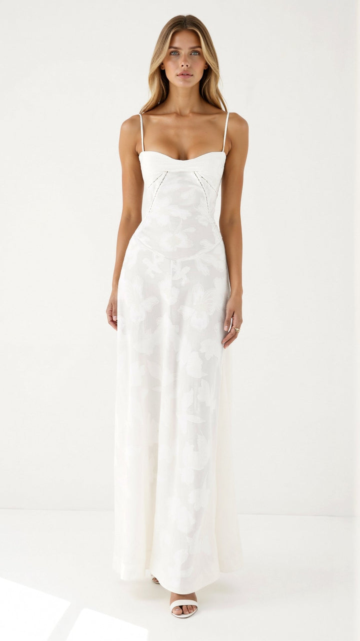 Kendra | Women’s Floral Wedding Guest Maxi Dress