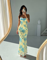 Dream | Women’s Floral Summer Dress with Spaghetti Straps