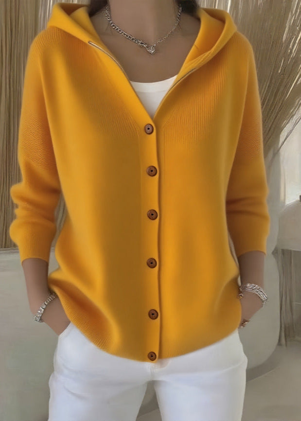 Amelia | Women's Casual Relaxed Fit Hooded Cardigan