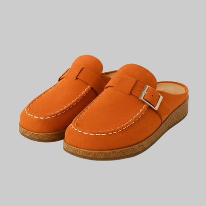 Hazel | Women Casual Wide Fit Slip-On Clogs