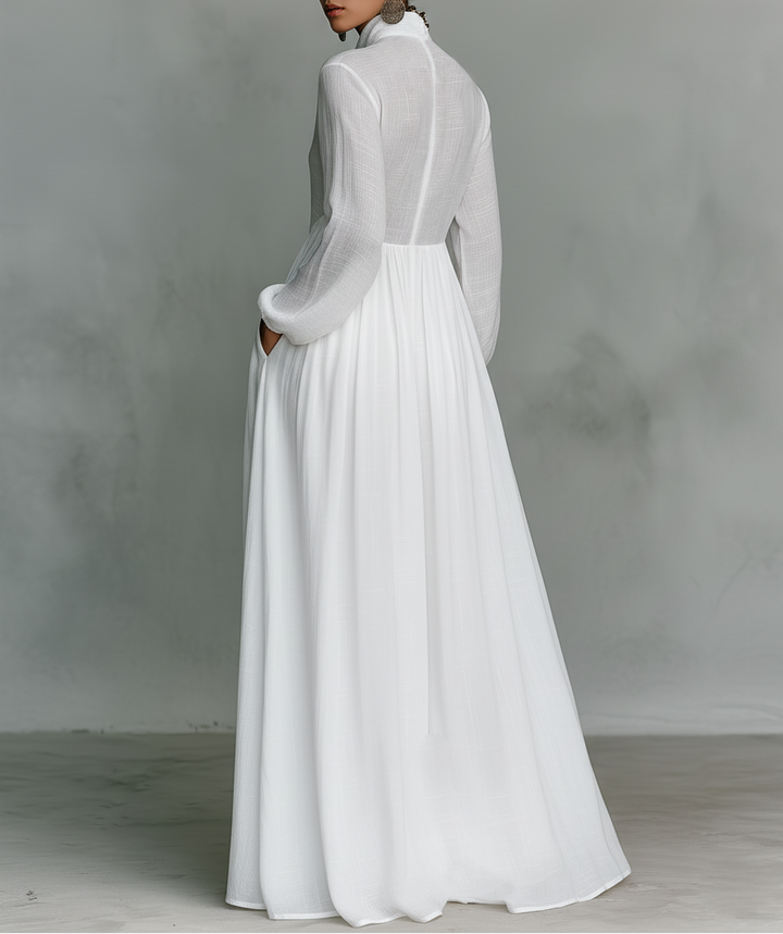 Rosalyn  | Women’s Summer Linen Maxi Dress