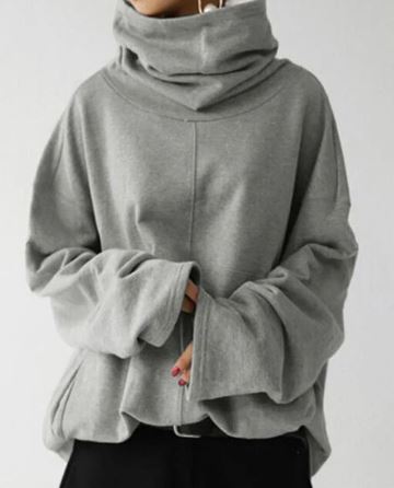 Capri | Women’s Relaxed fit Hoodie with Turtleneck