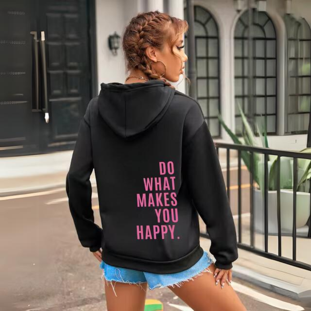 Treasure | Women’s Graphic Print Loose Fit Hoodie