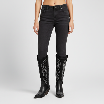 Maria | Women's Elegant Knee High Cowboy Boots