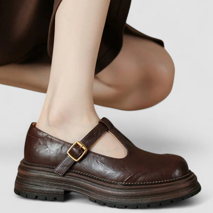 Ivy | Women Orthopedic Buckle Closure Mary Jane