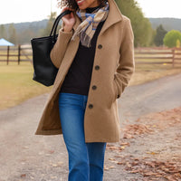 Savannah | Women's Classic Front Button Coat