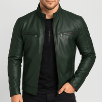 Liam | Men's Casual Zipper Leather Jacket