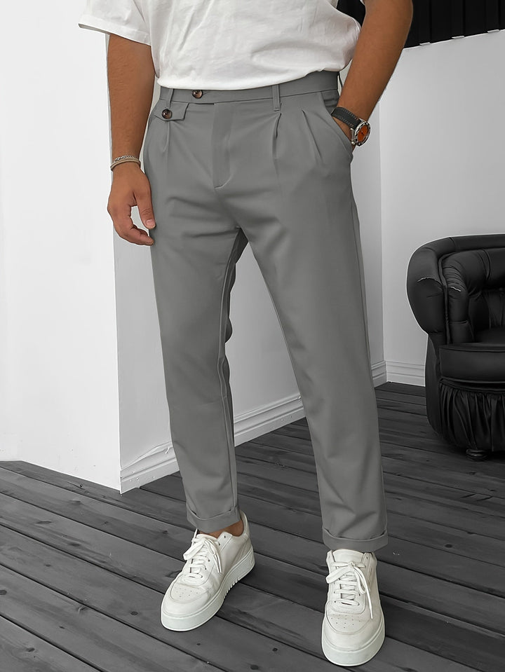 Leon | Men Stretch Suit Trousers for Formal Events