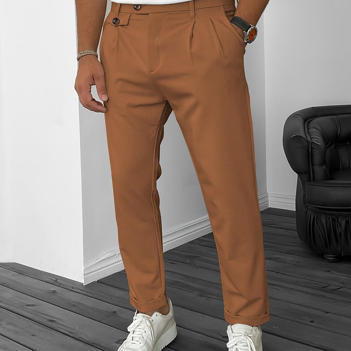 Leon | Men Stretch Suit Trousers for Formal Events