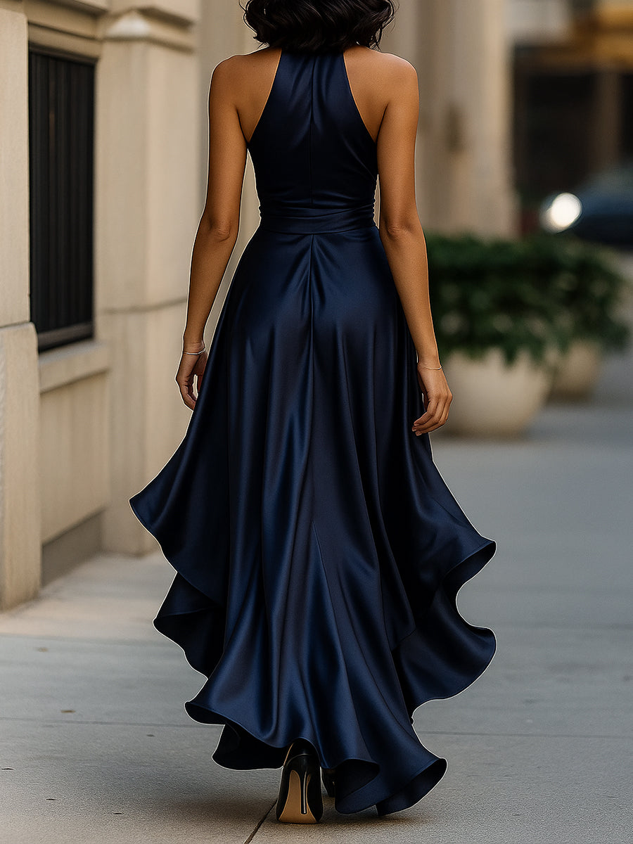 Lillian | Women Wrap Skirt Maxi Evening Dress