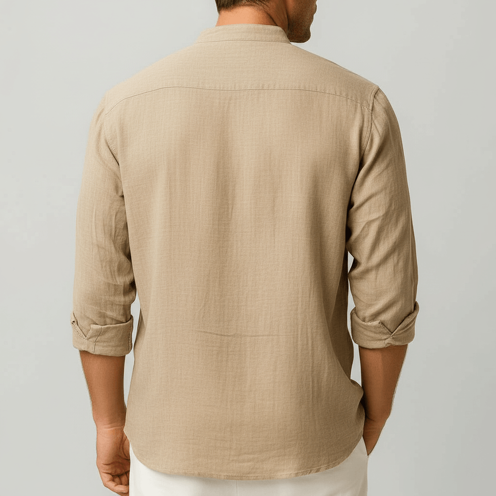 Malachy | Men's Relaxed Summer Henley Shirt