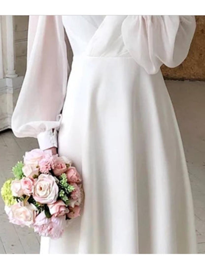 Louise | Women's Elegant Wedding Guest Dress with Long Sleeves