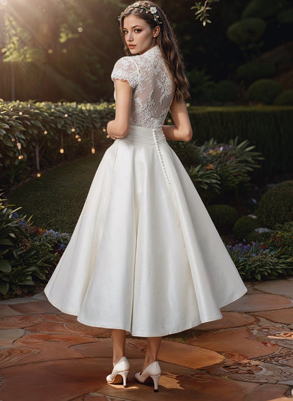Emmalyn | Women’s Elegant Midi Wedding Guest Dress