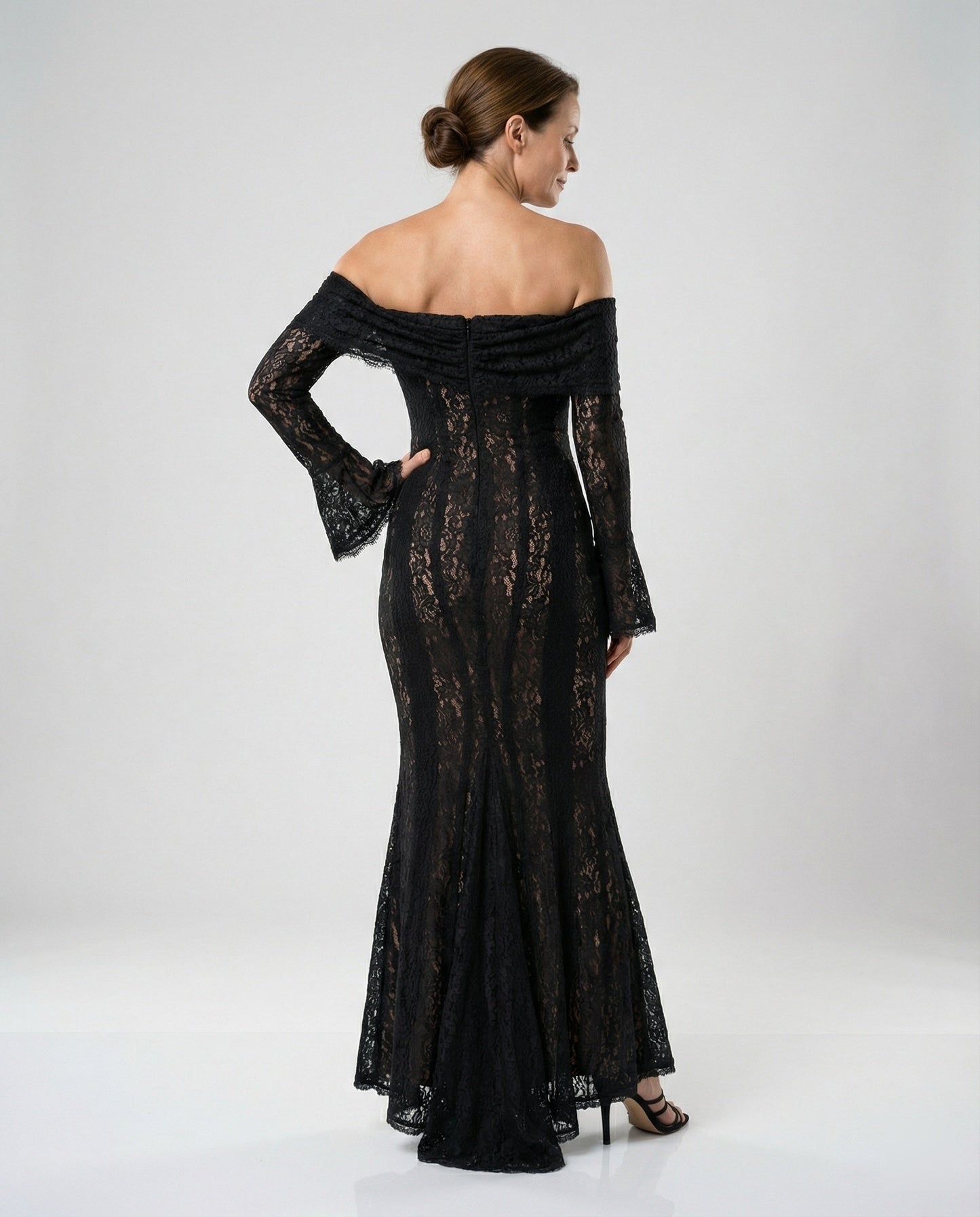 Grainne | Women Evening Deep V-Neck Maxi Dress