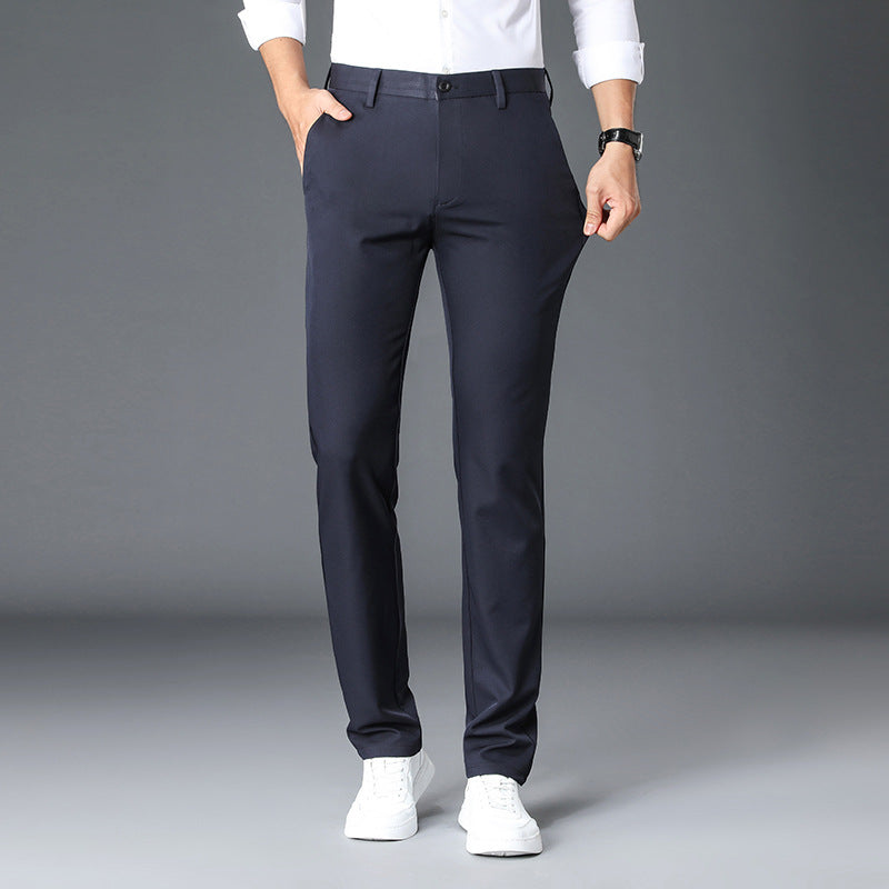 Marcus | Men Slim Fit Chino Suit Trousers with Stretch Fit