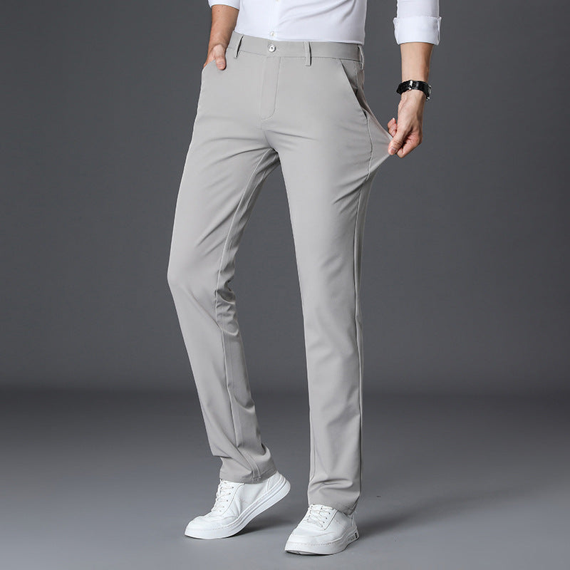 Marcus | Men Slim Fit Chino Suit Trousers with Stretch Fit