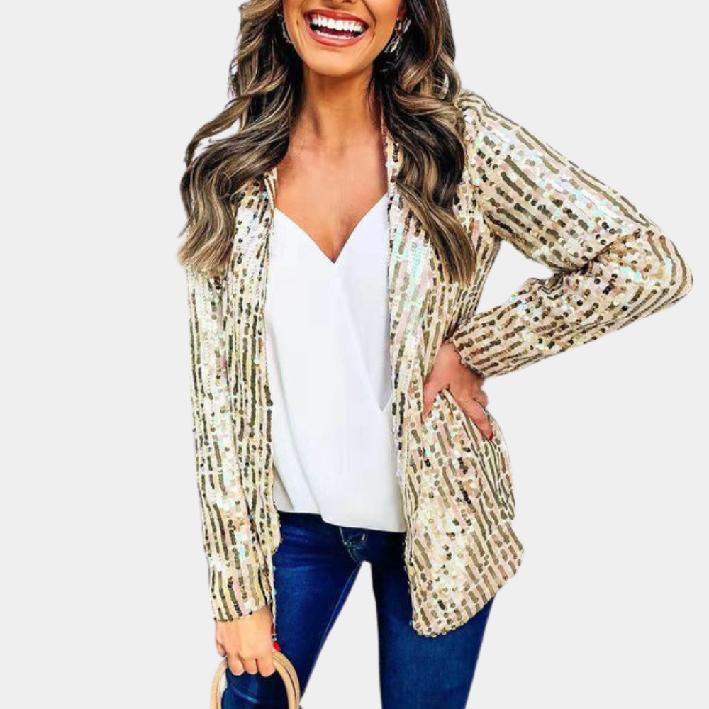 Mila | Women Evening Sequin Blazer
