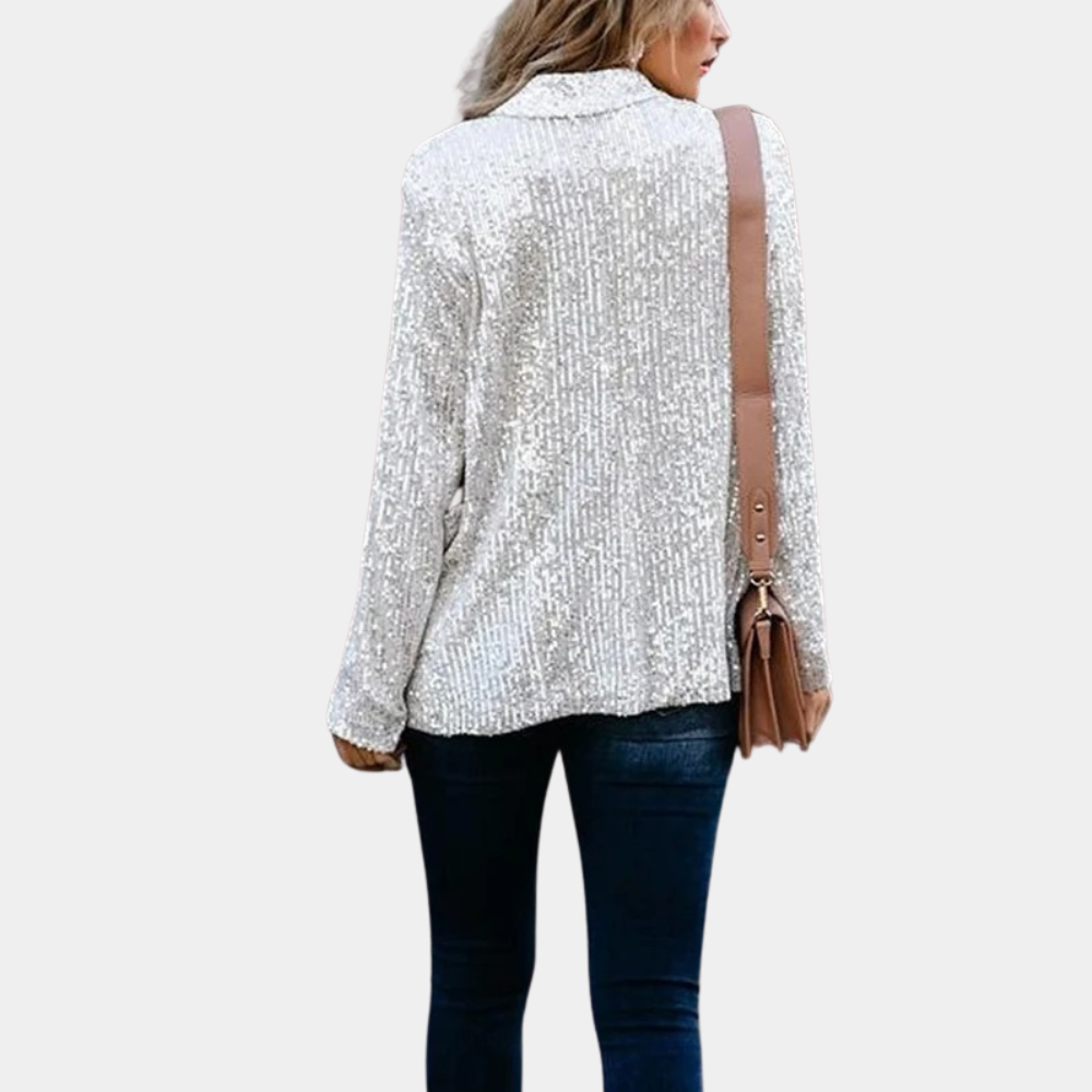 Mila | Women Evening Sequin Blazer