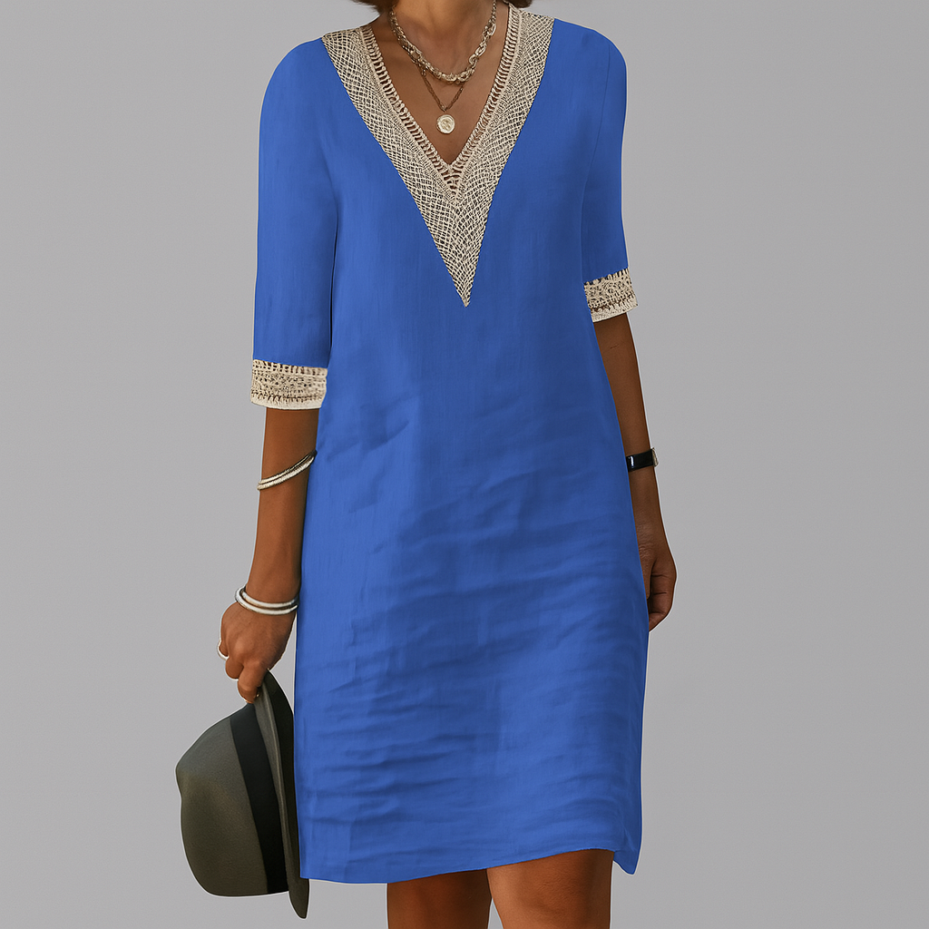 Miriam | Women Flared Midi Summer Dress