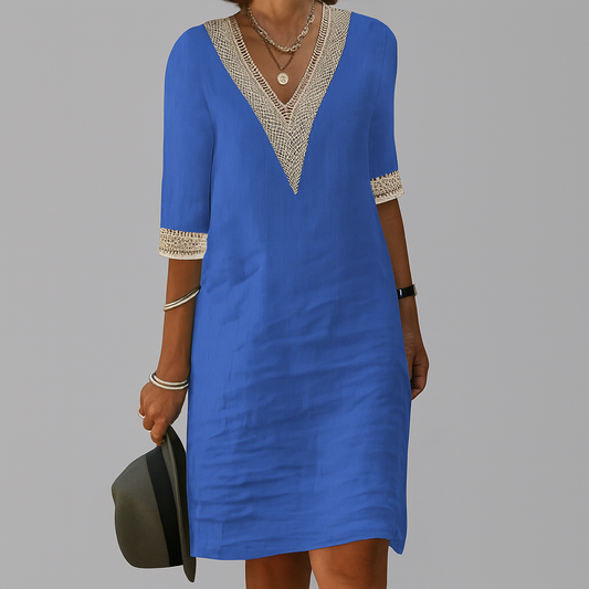 Miriam | Women Flared Midi Summer Dress
