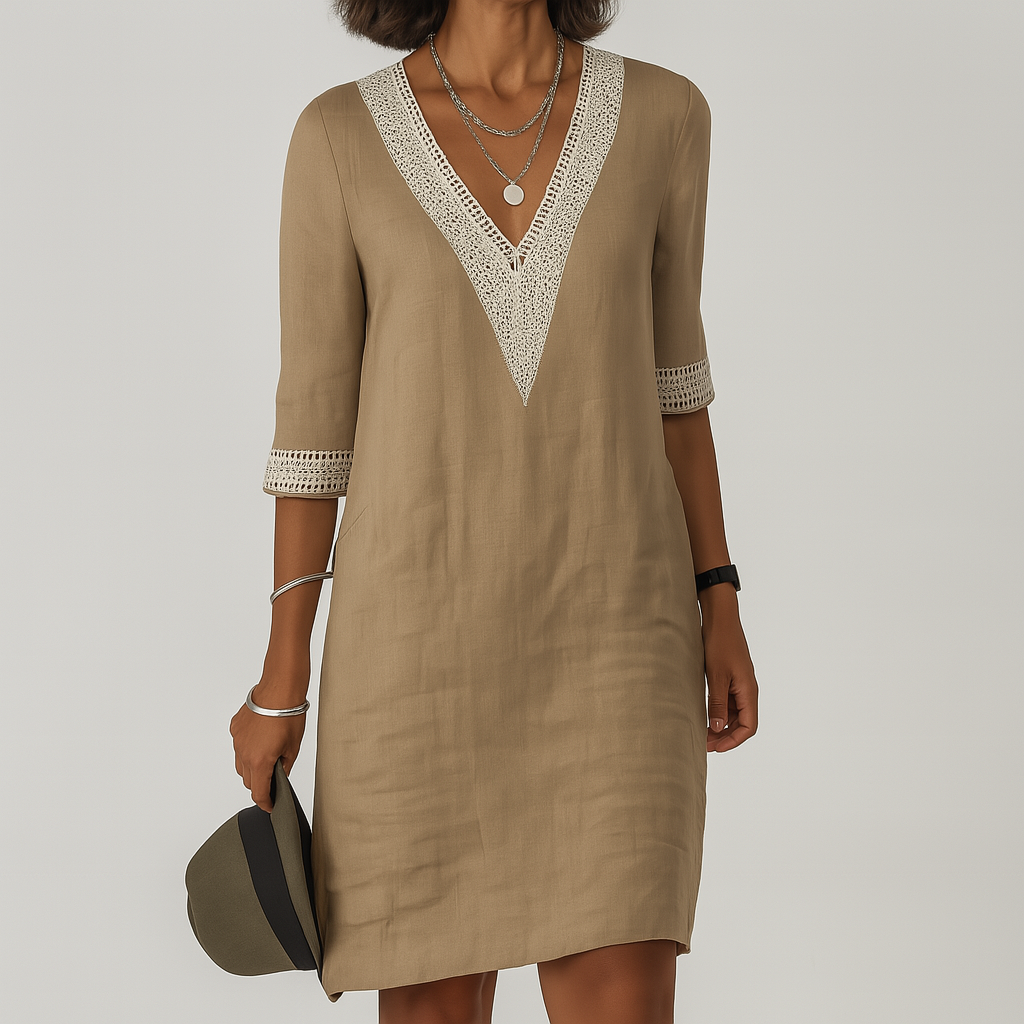 Miriam | Women Flared Midi Summer Dress