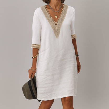 Miriam | Women Flared Midi Summer Dress