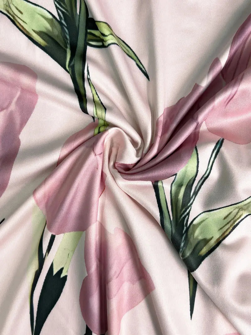 Nika | Women’s Sophisticated Floral Maxi Dress With Cardigan