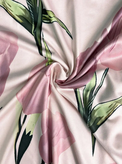 Nika | Women’s Sophisticated Floral Maxi Dress With Cardigan
