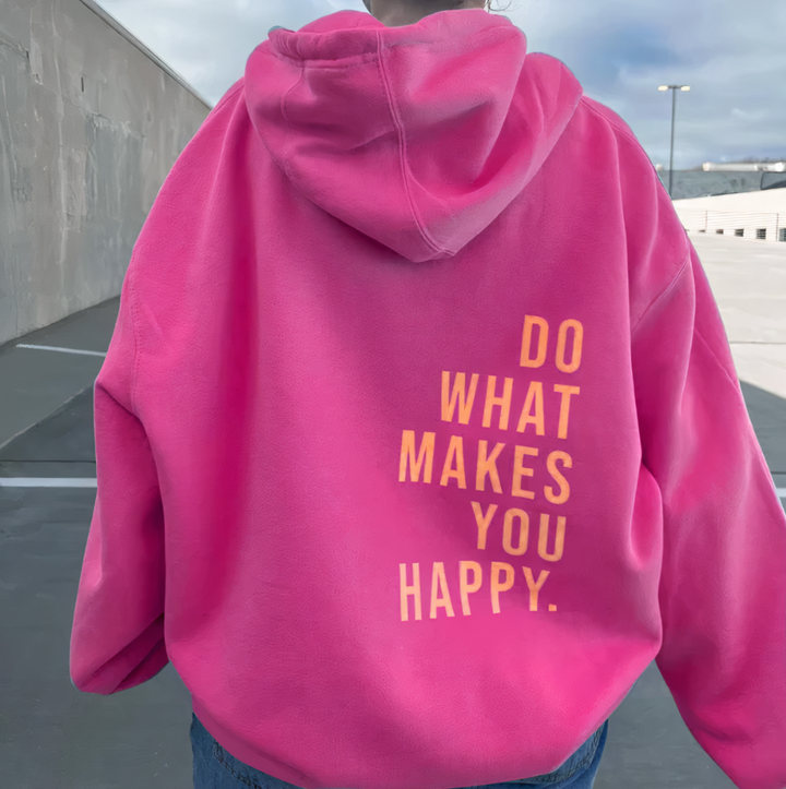 Valencia | Women’s Casual Oversized Text Hoodie