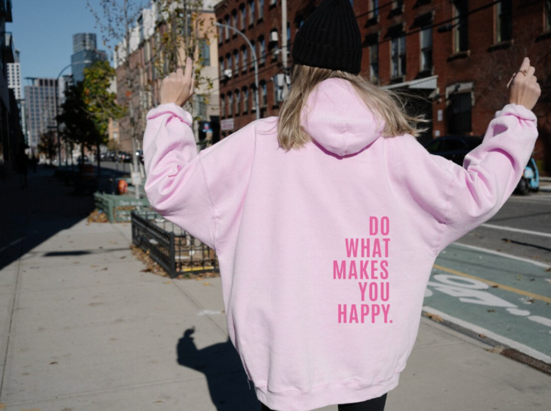 Valencia | Women’s Casual Oversized Text Hoodie