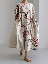 Zinnia | Women's Summer Breathable Printed Dress