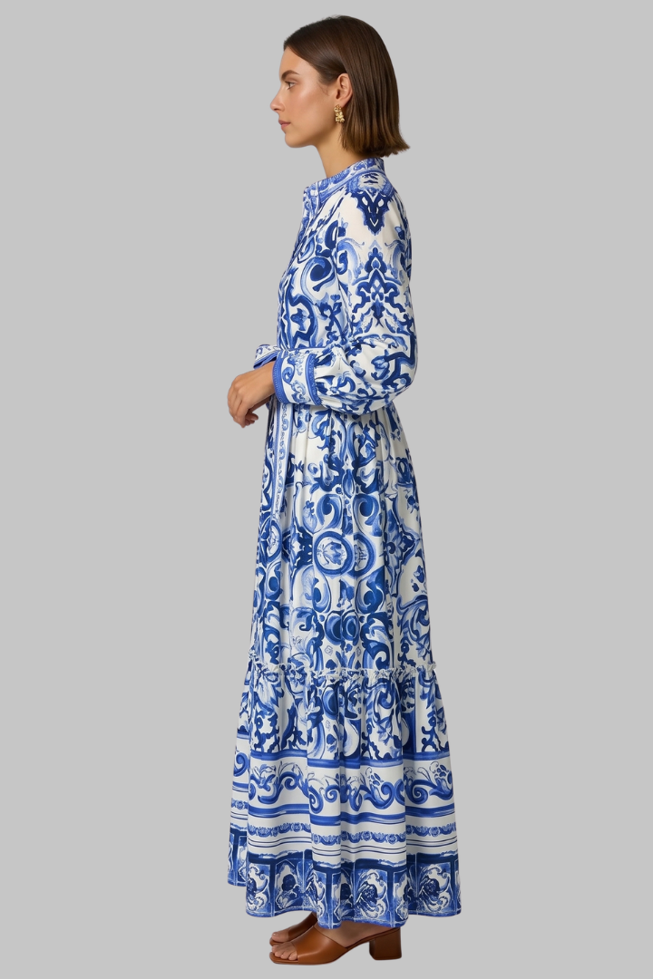 Denise | Women's Floral Summer Maxi Dress