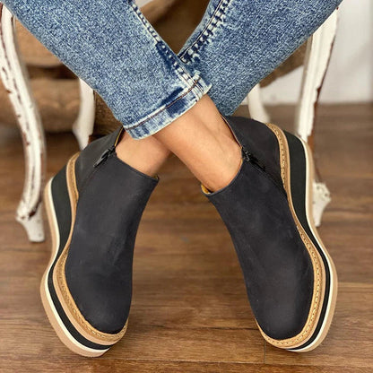 Nicole | Women's Slip On Orthopedic Ankle Boots
